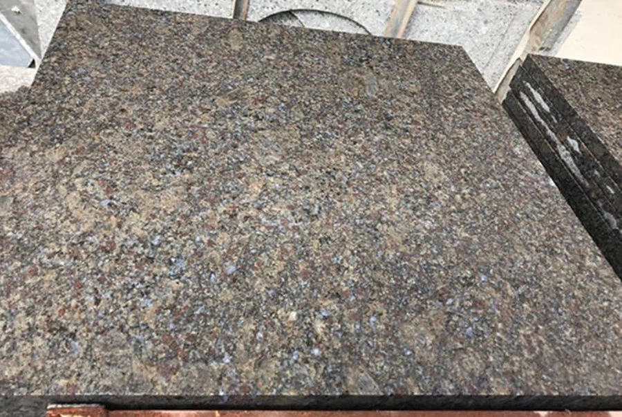 Blue Butterfly Granite Flamed