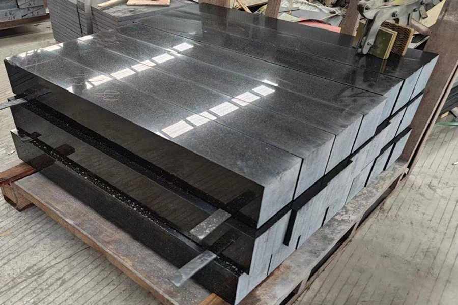 Black Granite Polished Kerbstone