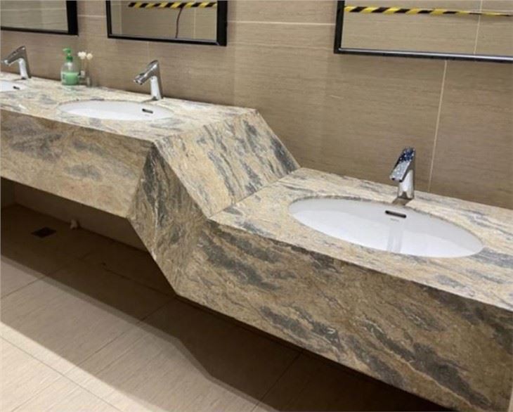 Apollo Grey Marble Vanity