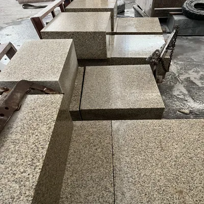 Ming Kub Granite Txiav Rau Russia Landscaping Project Los ntawm Tingida Pob Zeb