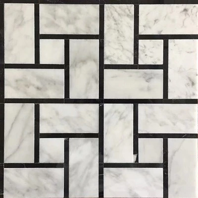 Carrara Dawb Mosaic